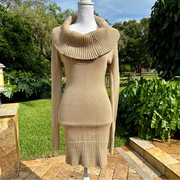 Guess by Marciano Dresses & Skirts - Marciano Wool Cowl Neck Sweater Dress